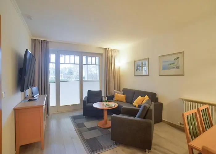 Lägenhet Duenenpark - Komfort Mit 2 Schlafzimmern Und Terrasse Im Erdgeschoss 064